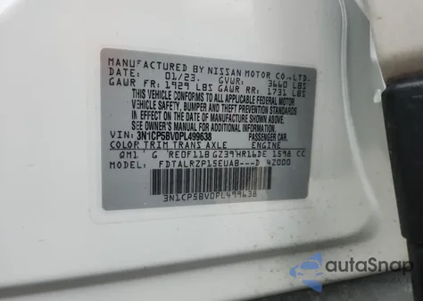 2023 Nissan Kicks S from USA, damaged, VIN 3N1CP5BV0PL499638